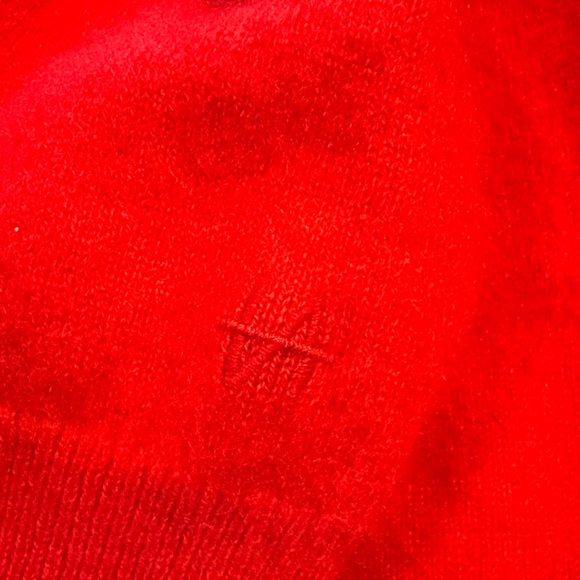 NAADAM Cashmere Sweater Sz M Red The Original Crewneck Ribbed Detail Minimalist - Picture 12 of 12